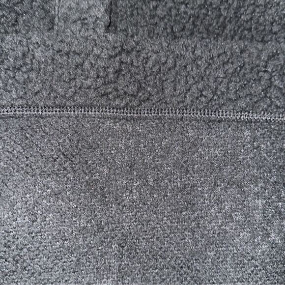 aerie S Black Fluff Quarter Snap Front Lightweight Sherpa Pullover Sweatshirt - Picture 11 of 14